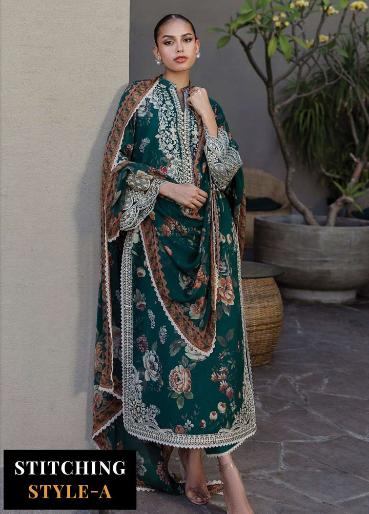 Zainab Chotani Embroidered Lawn Suits Unstitched 3 Piece ZC25TL D-01 Velina - Summer Collection