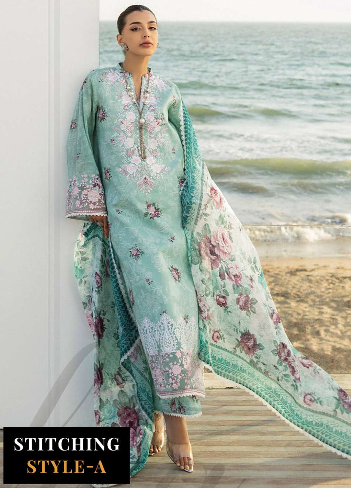 Zainab Chotani Embroidered Lawn Suits Unstitched 3 Piece ZC25TL D-02 Anahita - Summer Collection