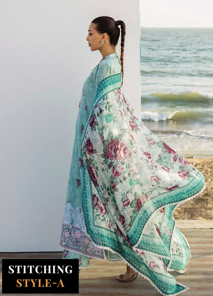 Zainab Chotani Embroidered Lawn Suits Unstitched 3 Piece ZC25TL D-02 Anahita - Summer Collection