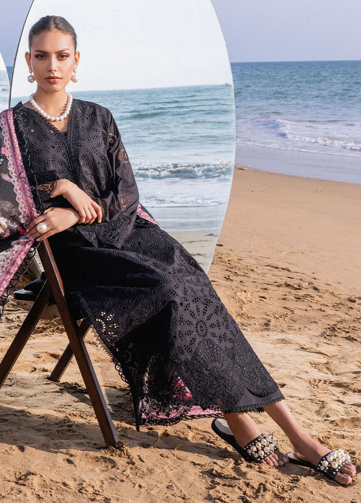 Zainab Chottani Chikankari Lawn Suits Unstitched 3 Piece ZC24CL D-5A Kanza - Summer Collection