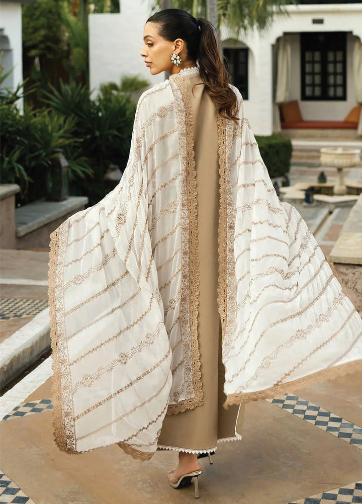 Zainab Chottani Embroidered Chikankari Suits Unstitched 3 Piece ZC25CH D11A Sia - Summer Collection