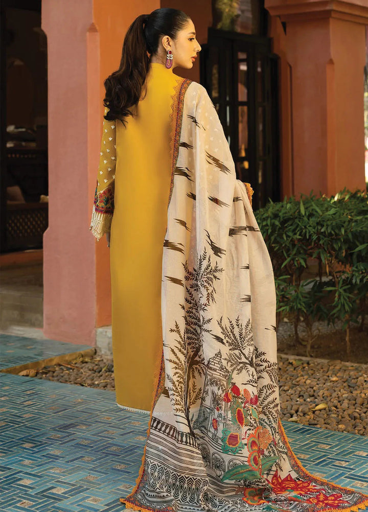 Zainab Chottani Embroidered Chikankari Suits Unstitched 3 Piece ZC25CH D4A Aanya - Summer Collection