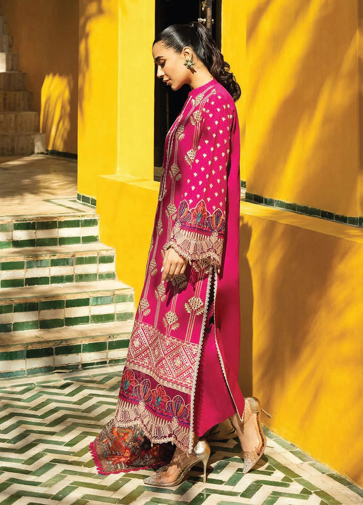 Zainab Chottani Embroidered Chikankari Suits Unstitched 3 Piece ZC25CH D4B Aanya - Summer Collection