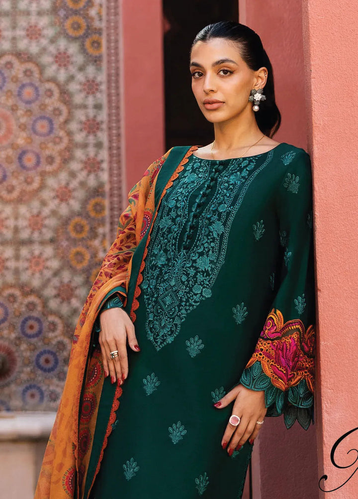 Zainab Chottani Embroidered Chikankari Suits Unstitched 3 Piece ZC25CH D6A Nia - Summer Collection