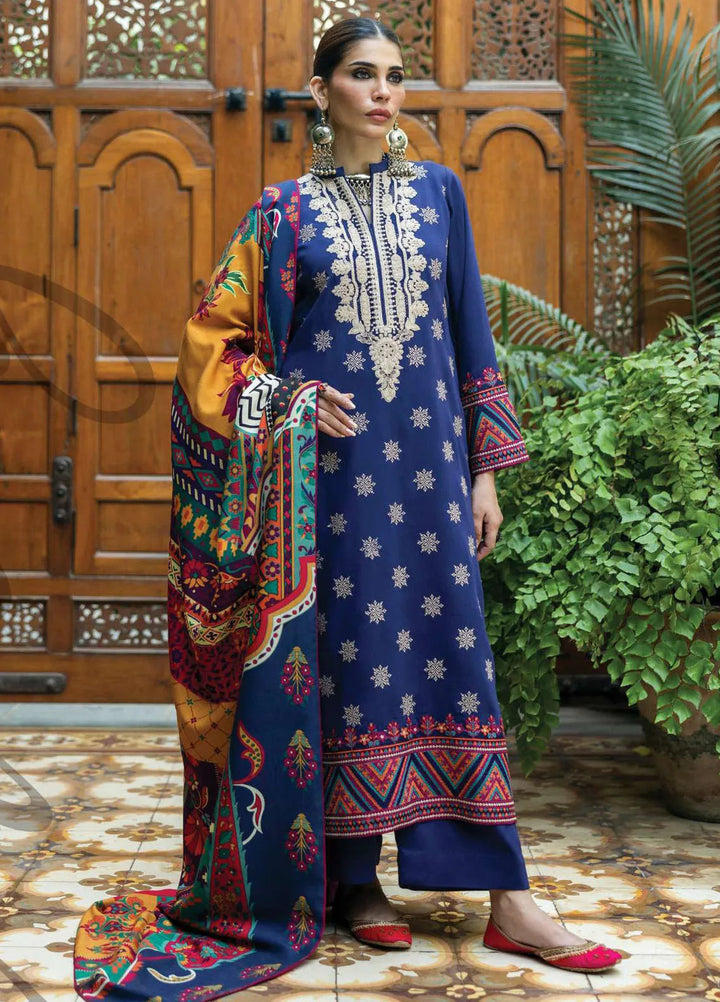 Zainab Chottani Embroidered Suit Unstitched 3 Piece ZC24WS D-05 Maya - Winter Collection