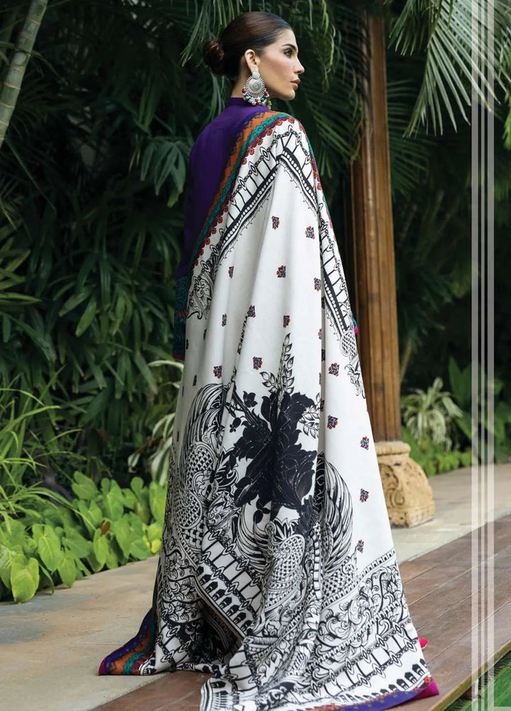 Zainab Chottani Embroidered Suit Unstitched 3 Piece ZC24WS D-09 Vaniza - Winter Collection