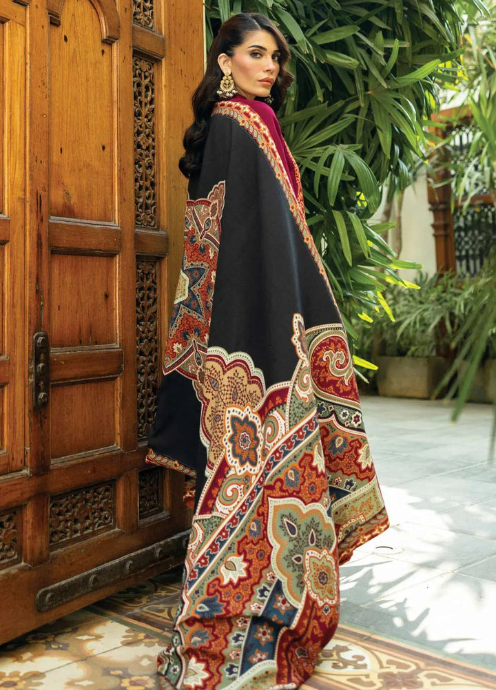Zainab Chottani Embroidered Suit Unstitched 3 Piece ZC24WS D-10 Sila - Winter Collection
