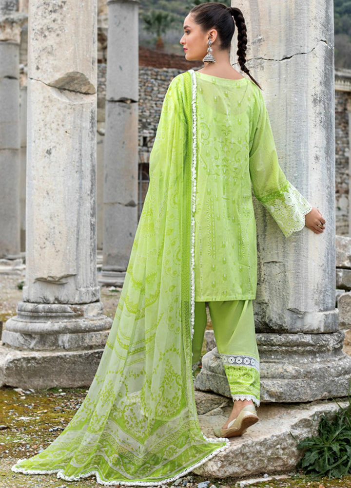 Zainab Chottani Embroidered Chikankari Suits Unstitched 3 Piece ZC21CK 9B Nuray - Luxury Collection