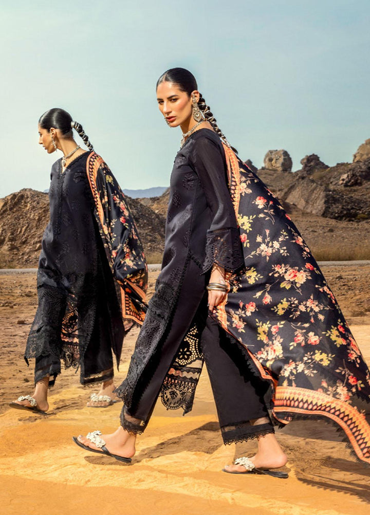 Zainab Chottani Embroidered Lawn Suits Unstitched 3 Piece MAAH EKAAN ZC23CHN 09-A - Luxury Lawn Collection