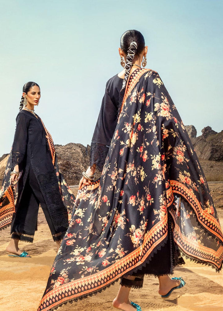 Zainab Chottani Embroidered Lawn Suits Unstitched 3 Piece MAAH EKAAN ZC23CHN 09-A - Luxury Lawn Collection