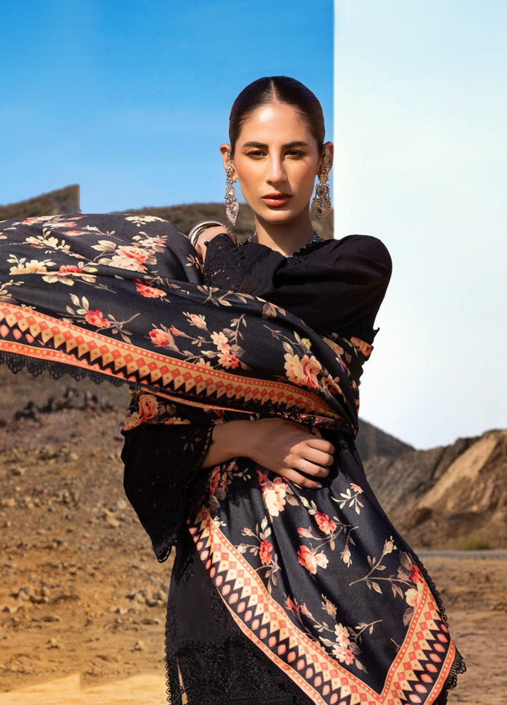 Zainab Chottani Embroidered Lawn Suits Unstitched 3 Piece MAAH EKAAN ZC23CHN 09-A - Luxury Lawn Collection