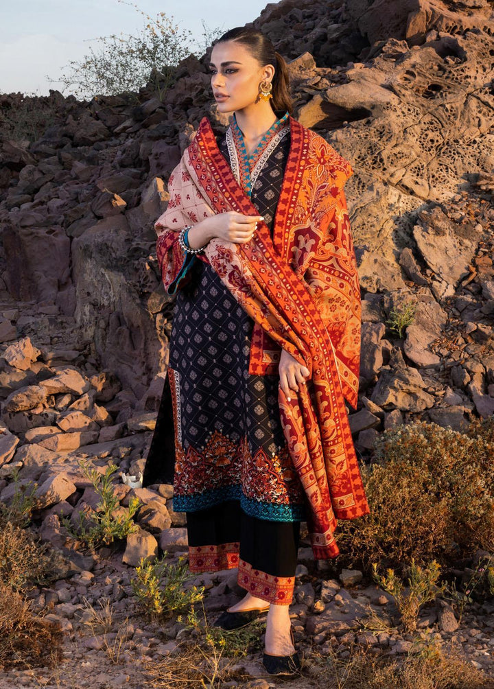 Zainab Chottani Embroidered  Suits Unstitched 3 Piece ZC22W 02 Mahrosh - Winter Collection