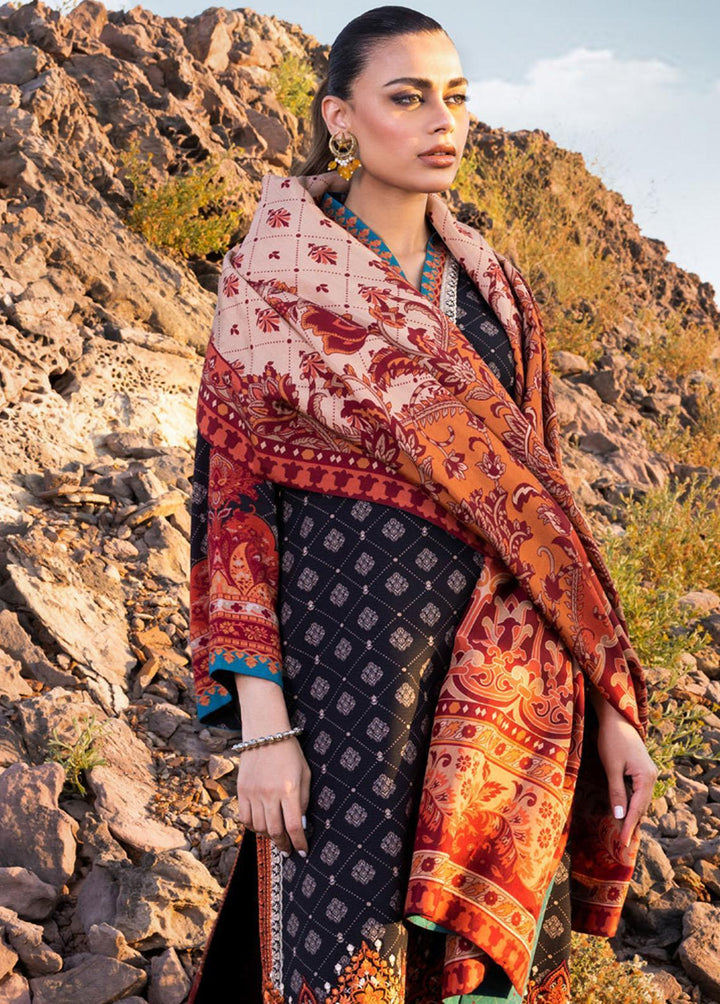 Zainab Chottani Embroidered  Suits Unstitched 3 Piece ZC22W 02 Mahrosh - Winter Collection