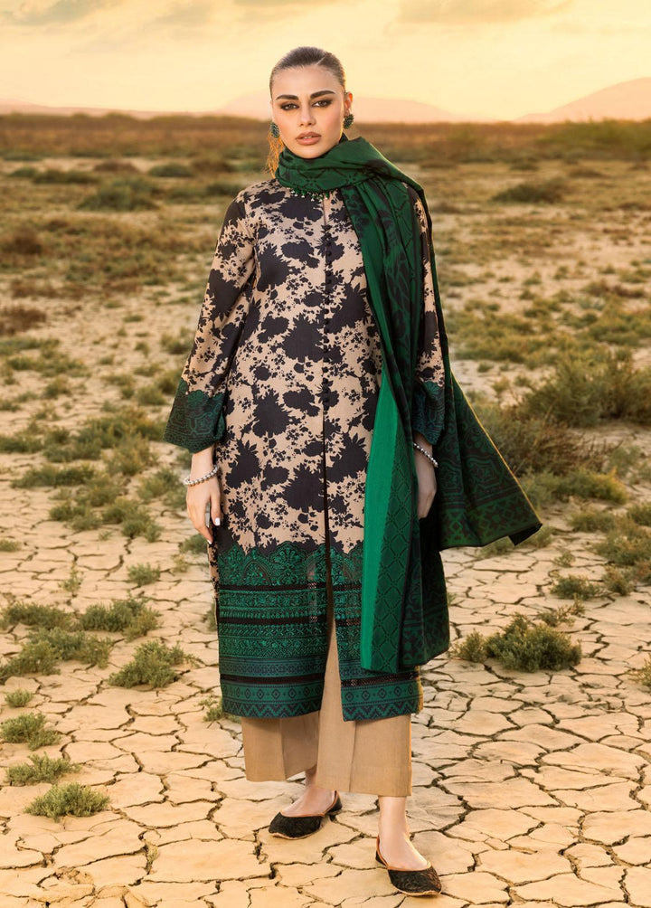 Zainab Chottani Embroidered  Suits Unstitched 3 Piece ZC22W 03 Gulnaaz - Winter Collection