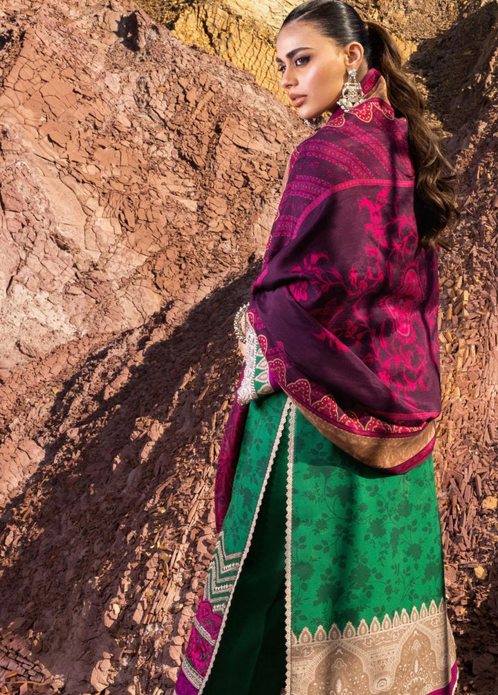 Zainab Chottani Embroidered  Suits Unstitched 3 Piece ZC22W 05 Kohinoor - Winter Collection
