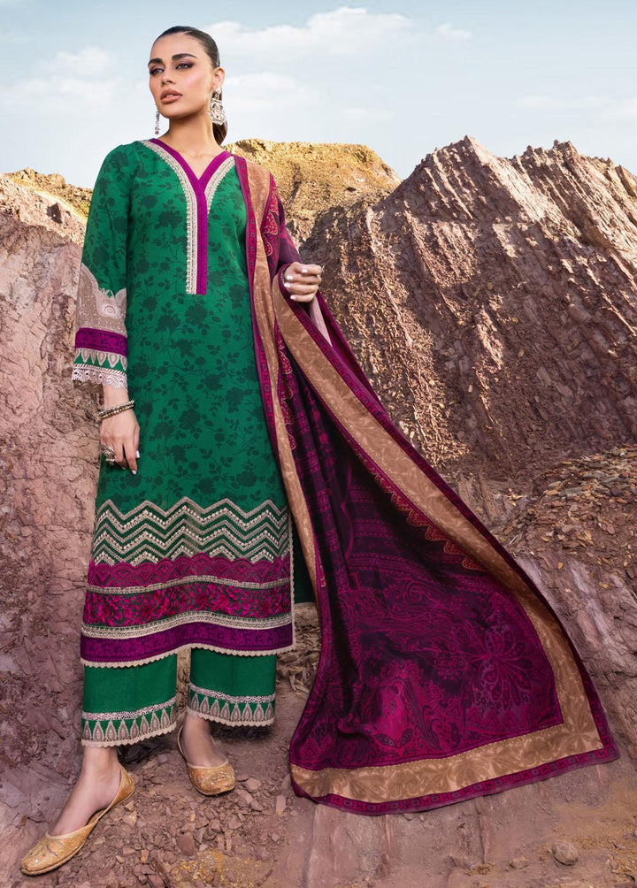 Zainab Chottani Embroidered  Suits Unstitched 3 Piece ZC22W 05 Kohinoor - Winter Collection