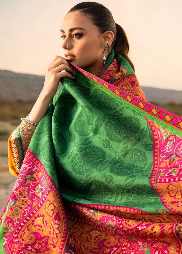 Zainab Chottani Embroidered  Suits Unstitched 3 Piece ZC22W 06 Maya - Winter Collection