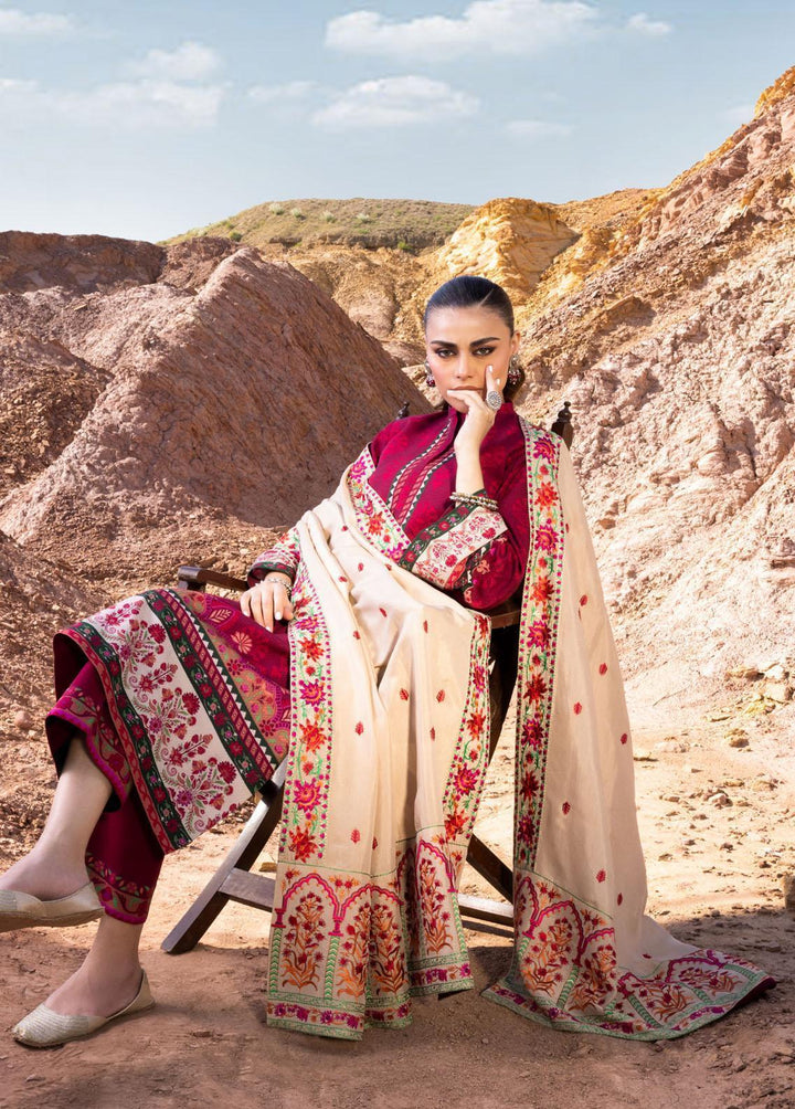 Zainab Chottani Embroidered  Suits Unstitched 3 Piece ZC22W 09 Nurgul - Winter Collection