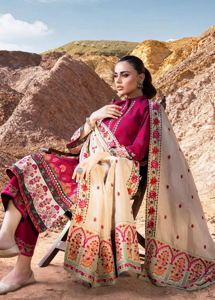 Zainab Chottani Embroidered  Suits Unstitched 3 Piece ZC22W 09 Nurgul - Winter Collection