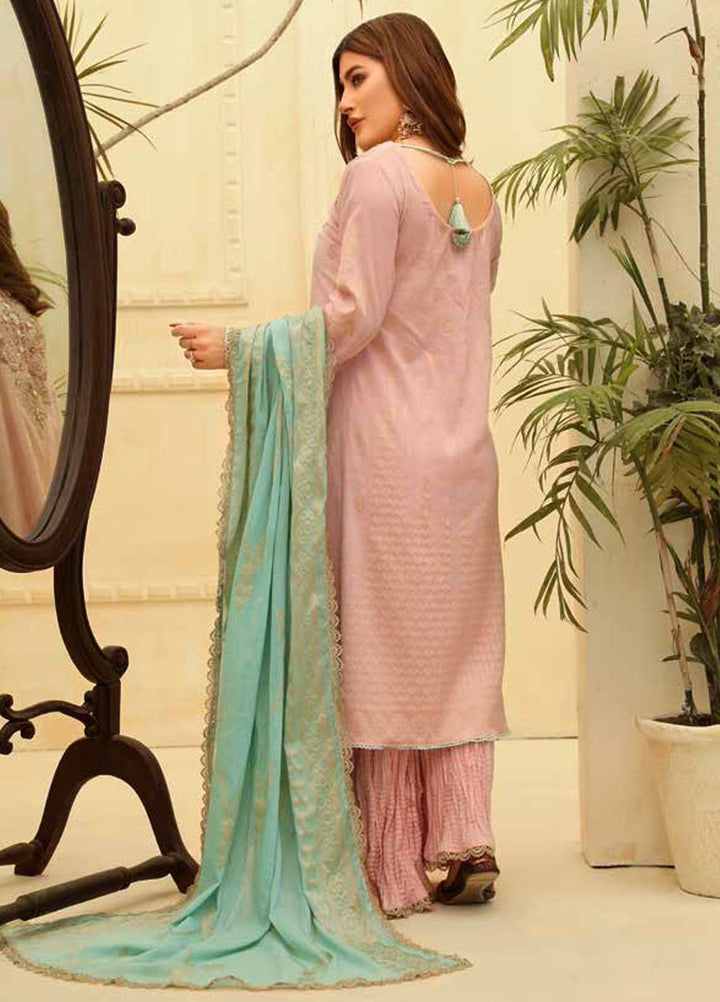Zara Ali by Magns Textiles Embroidered Lawn Suits Unstitched 3 Piece ZRA21L 09 - Luxury Collection