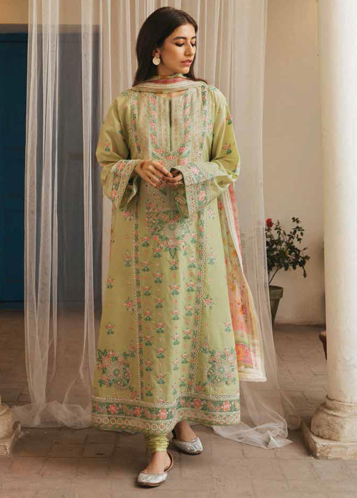 Zara Shahjahan Embroidered Lawn Suits Unstitched 3 Piece ZSJ22E Eraj A - Luxury Collection