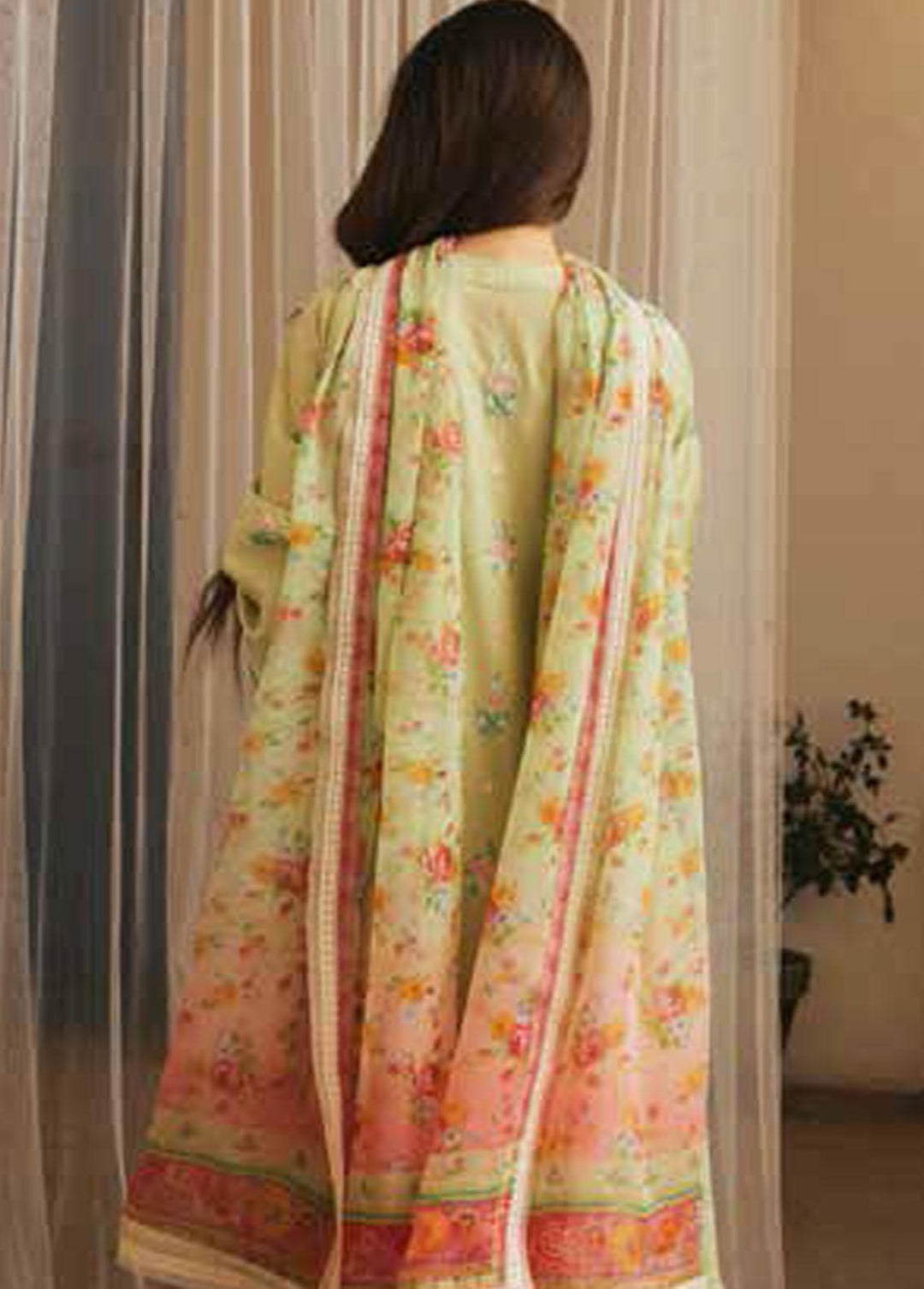 Zara Shahjahan Embroidered Lawn Suits Unstitched 3 Piece ZSJ22E Eraj A - Luxury Collection