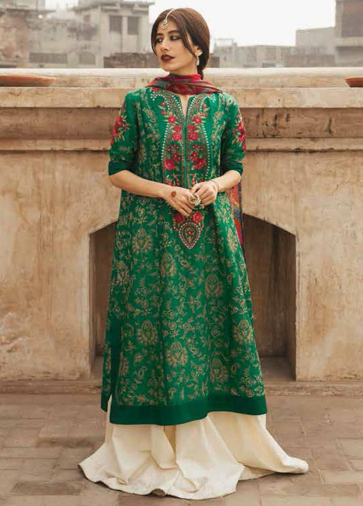 Zara Shahjahan Embroidered Lawn Suits Unstitched 3 Piece ZSJ22E Gulaab A - Luxury Collection