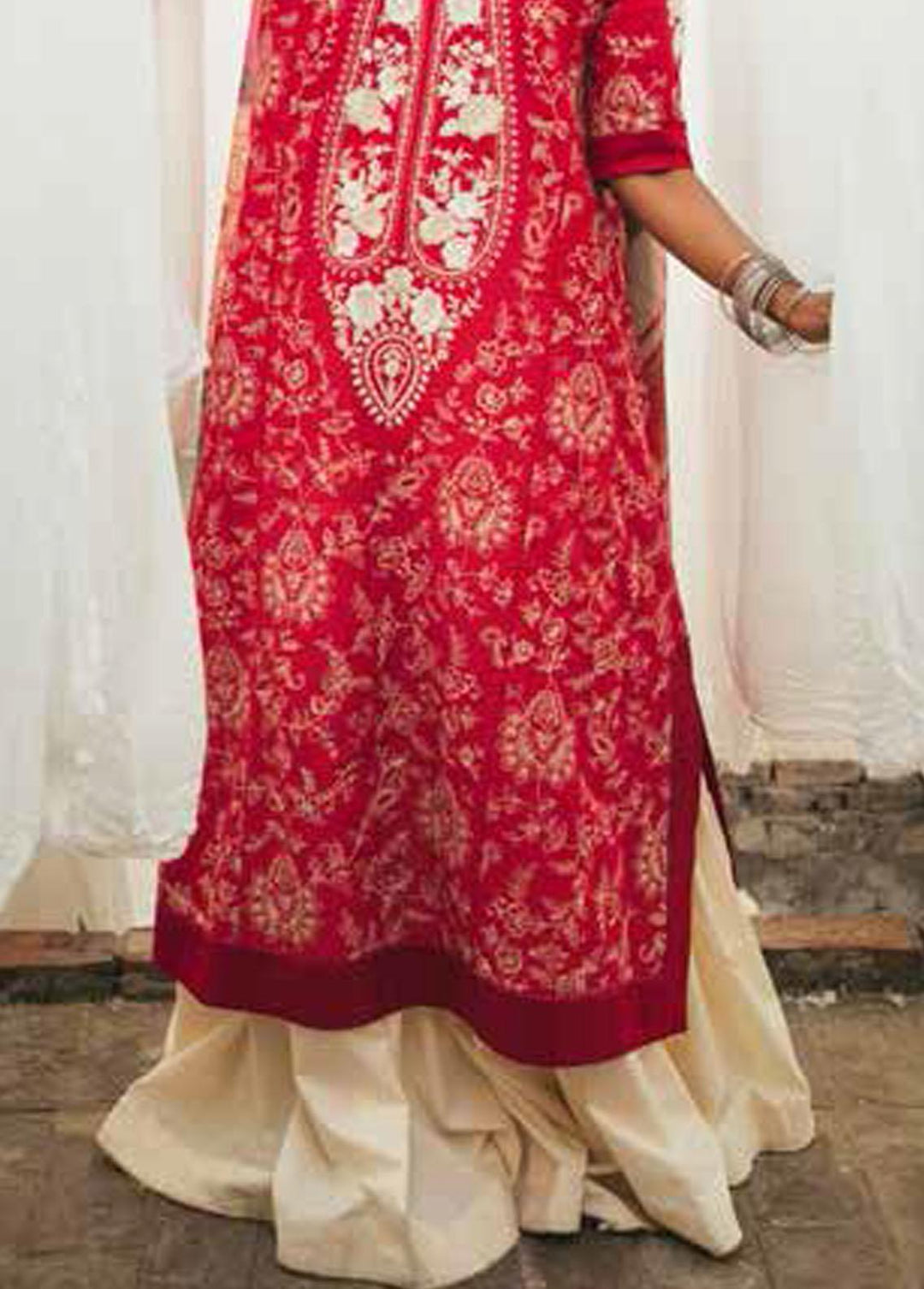 Zara Shahjahan Embroidered Lawn Suits Unstitched 3 Piece ZSJ22E Gulaab B - Luxury Collection