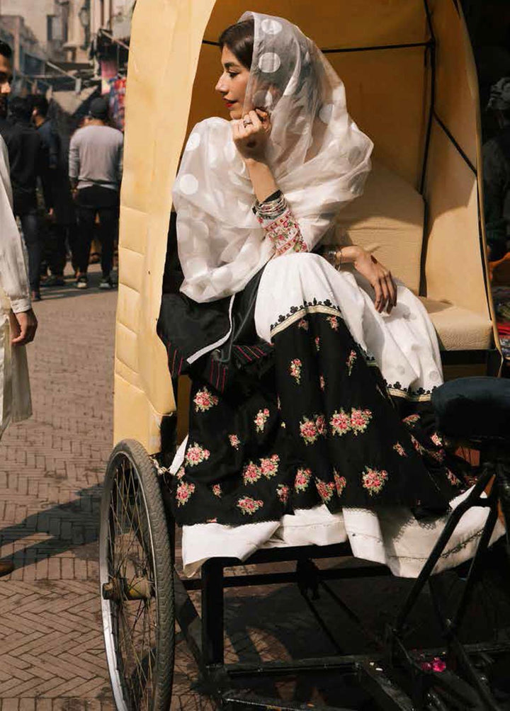 Zara Shahjahan Embroidered Lawn Suits Unstitched 3 Piece ZSJ22E Nazm A - Luxury Collection