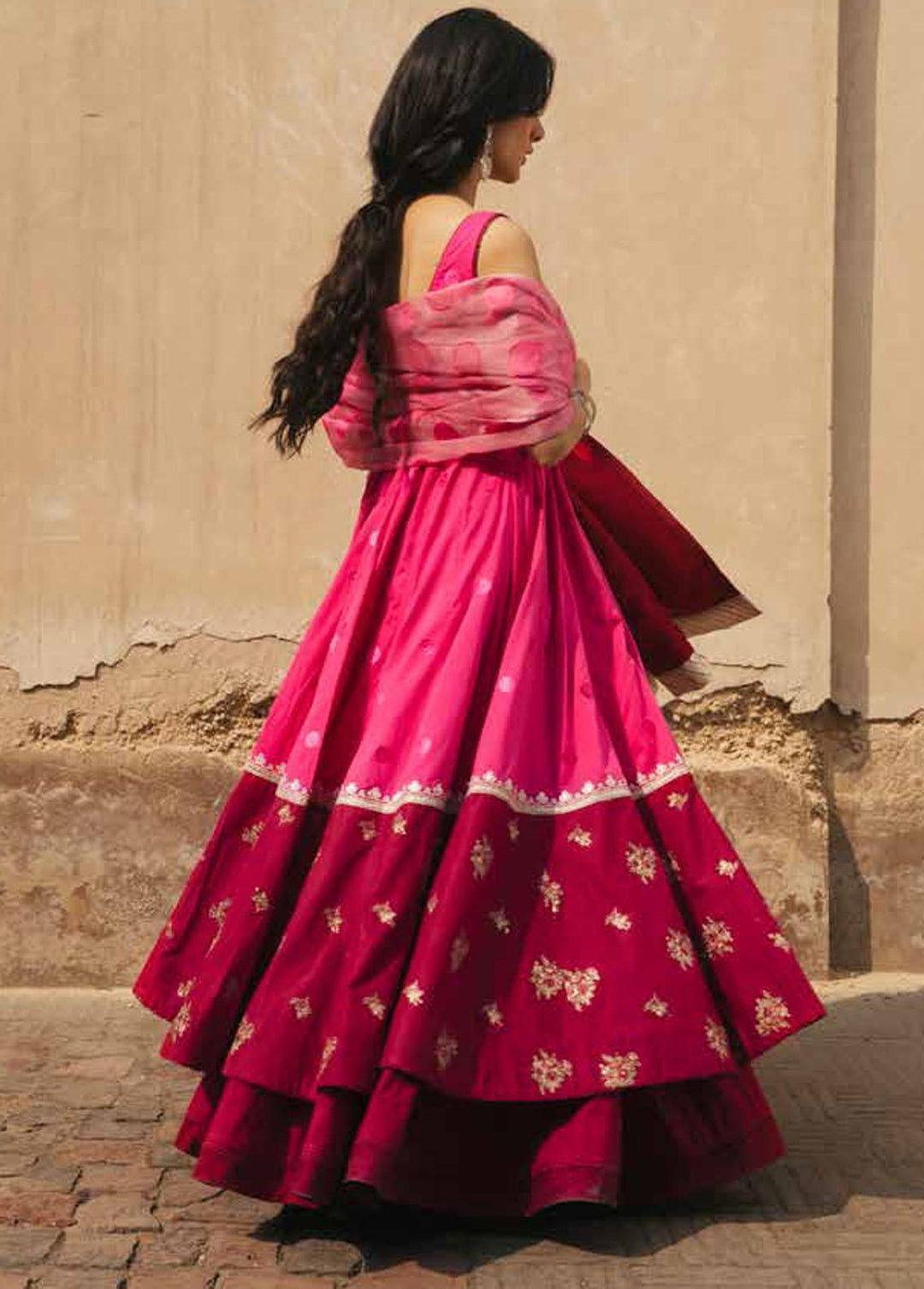 Zara Shahjahan Embroidered Lawn Suits Unstitched 3 Piece ZSJ22E Nazm B - Luxury Collection