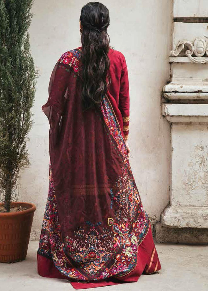 Zara Shahjahan Embroidered Jacquard Suits Unstitched 3 Piece ZSJ22E Rahma A - Luxury Collection