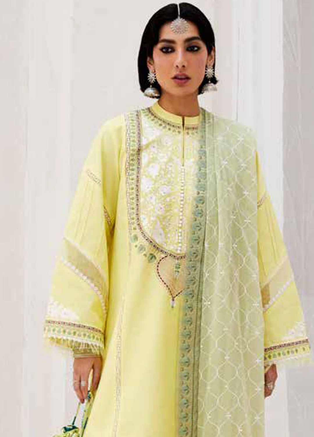 Zara Shahjahan Embroidered Jacquard Suits Unstitched 3 Piece ZS24SS D-15A Dilara - Summer Collection