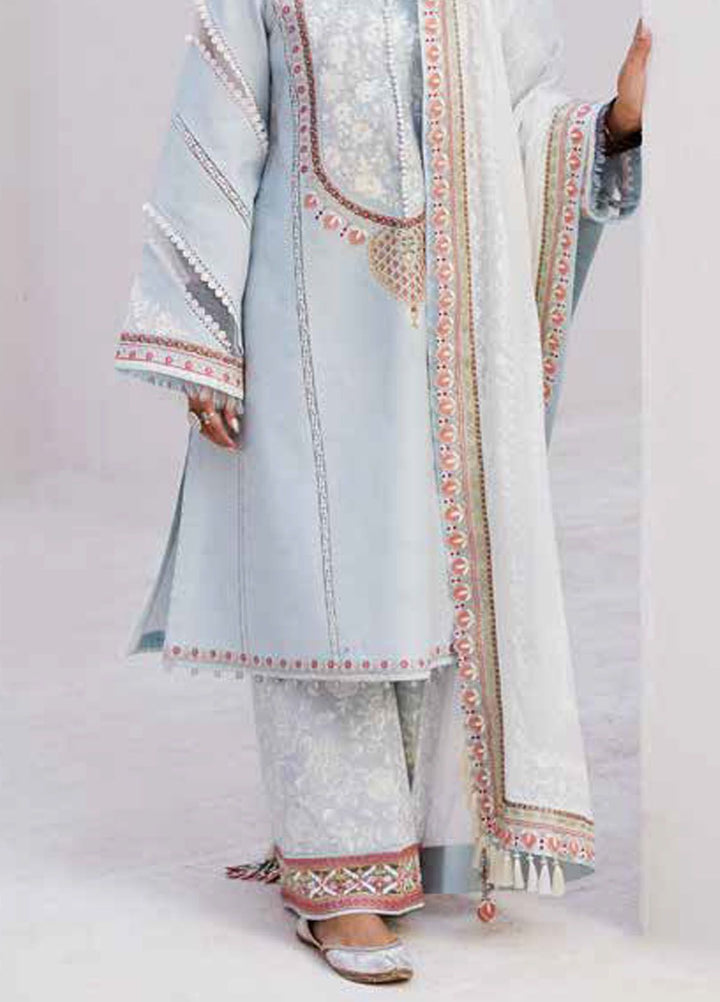 Zara Shahjahan Embroidered Jacquard Suits Unstitched 3 Piece ZS24SS D-15B Dilara - Summer Collection