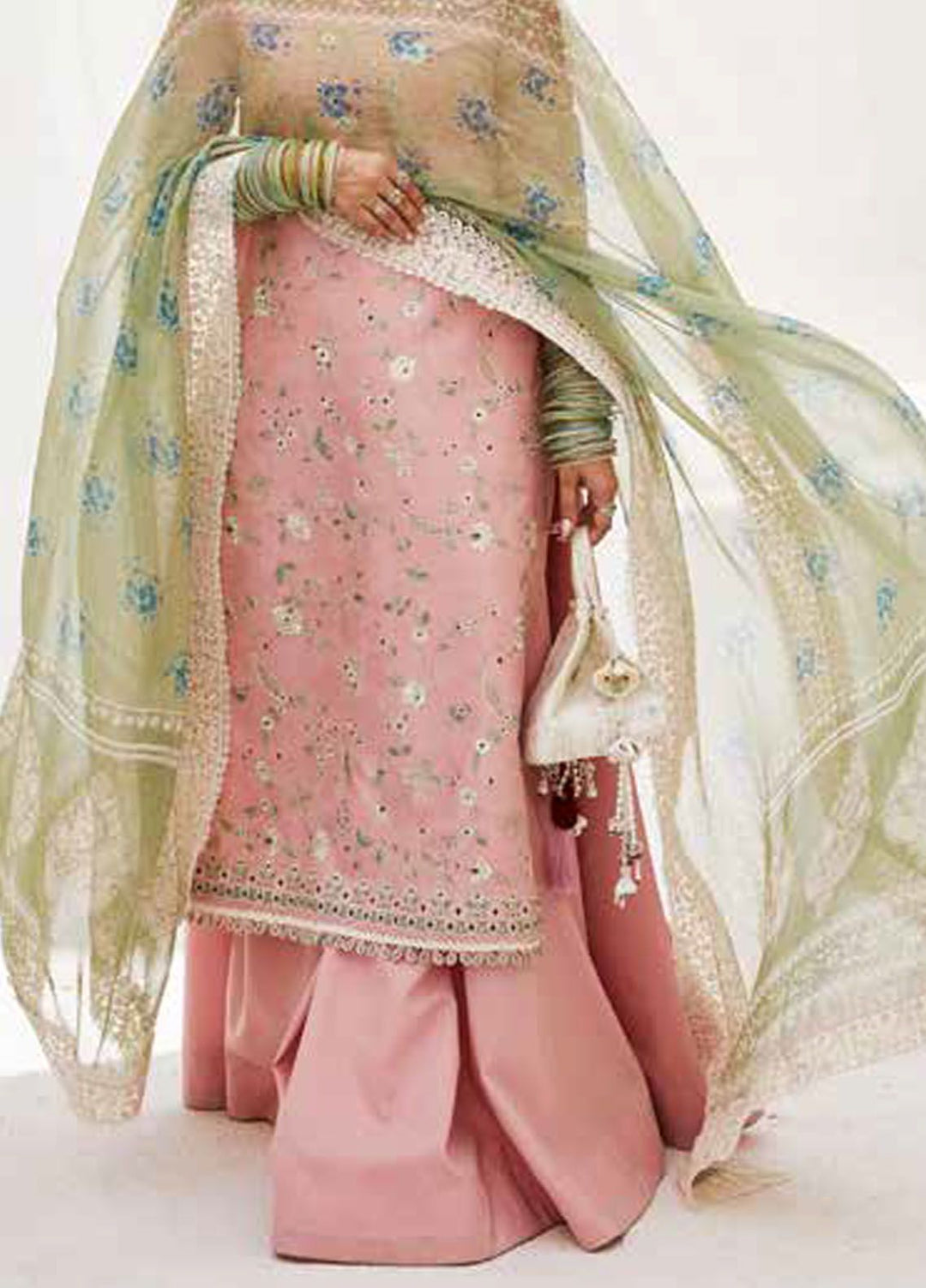 Zara Shahjahan Embroidered Jacquard Suits Unstitched 3 Piece ZS24SS D-3A Korina - Summer Collection