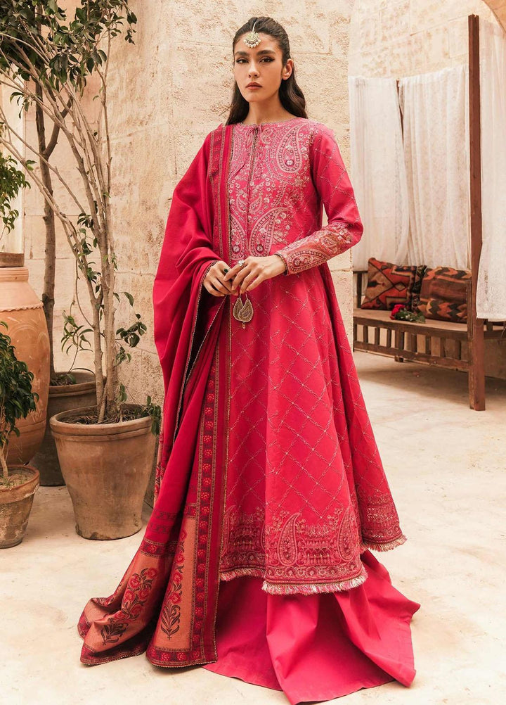 Zara Shahjahan Embroidered Lawn Suits Unstitched 3 Piece ZS22L FAZIL - Luxury Collection