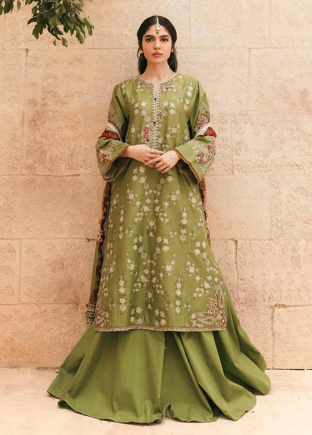 Zara Shahjahan Embroidered Lawn Suits Unstitched 3 Piece ZS22L NIZAM - Luxury Collection