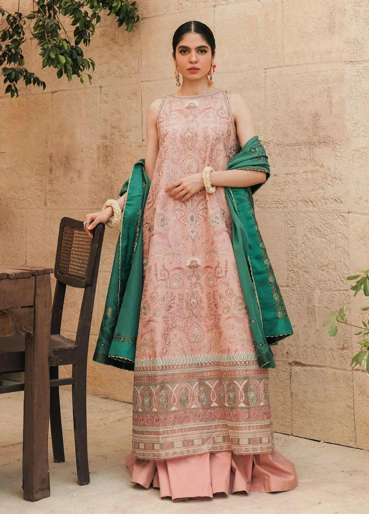 Zara Shahjahan Embroidered Lawn Suits Unstitched 3 Piece ZS22L ZAINA - Luxury Collection