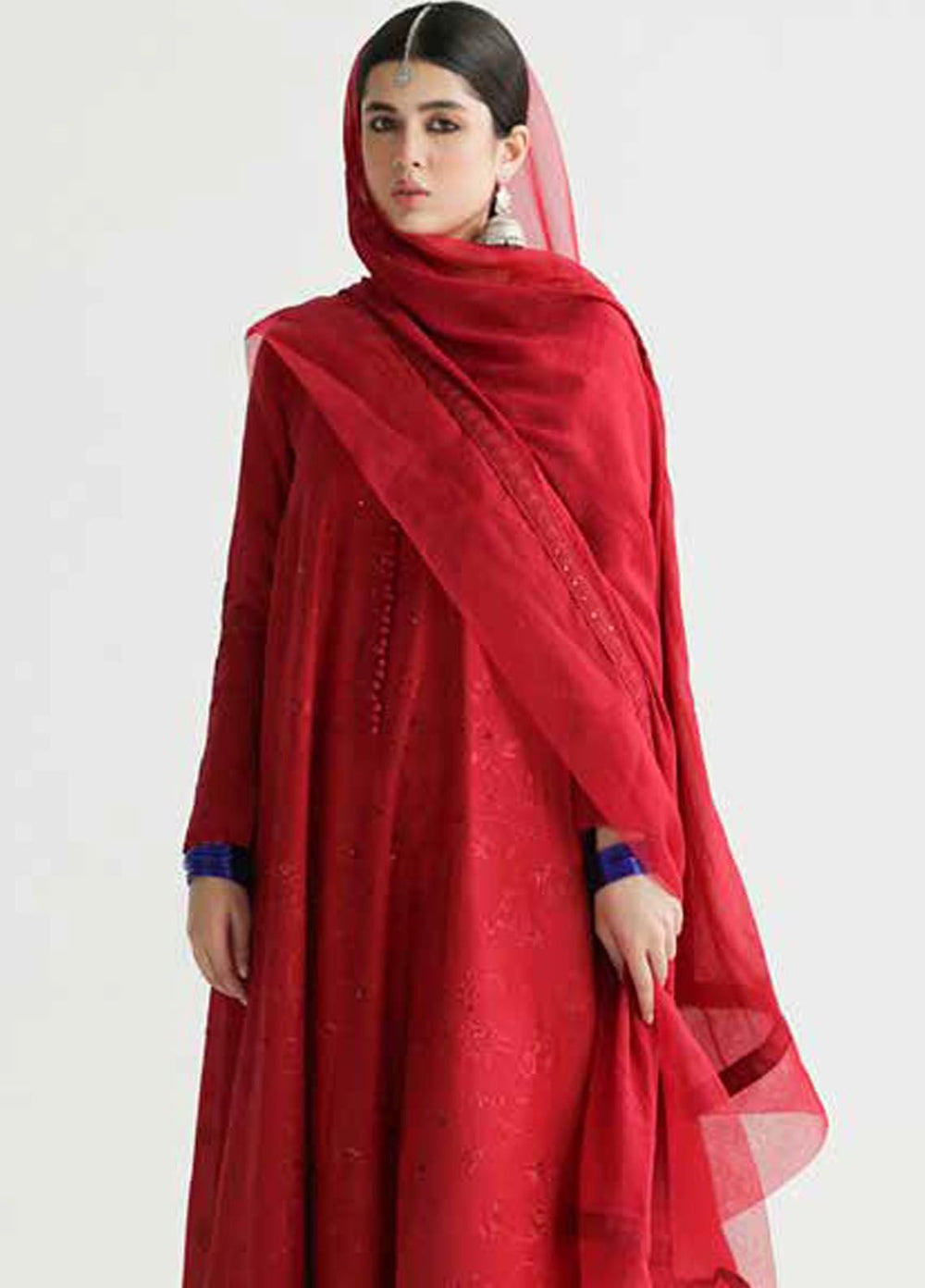 Zara Shahjahan Embroidered Lawn Suits Unstitched 3 Piece ZS24SS D-12A Deena - Summer Collection