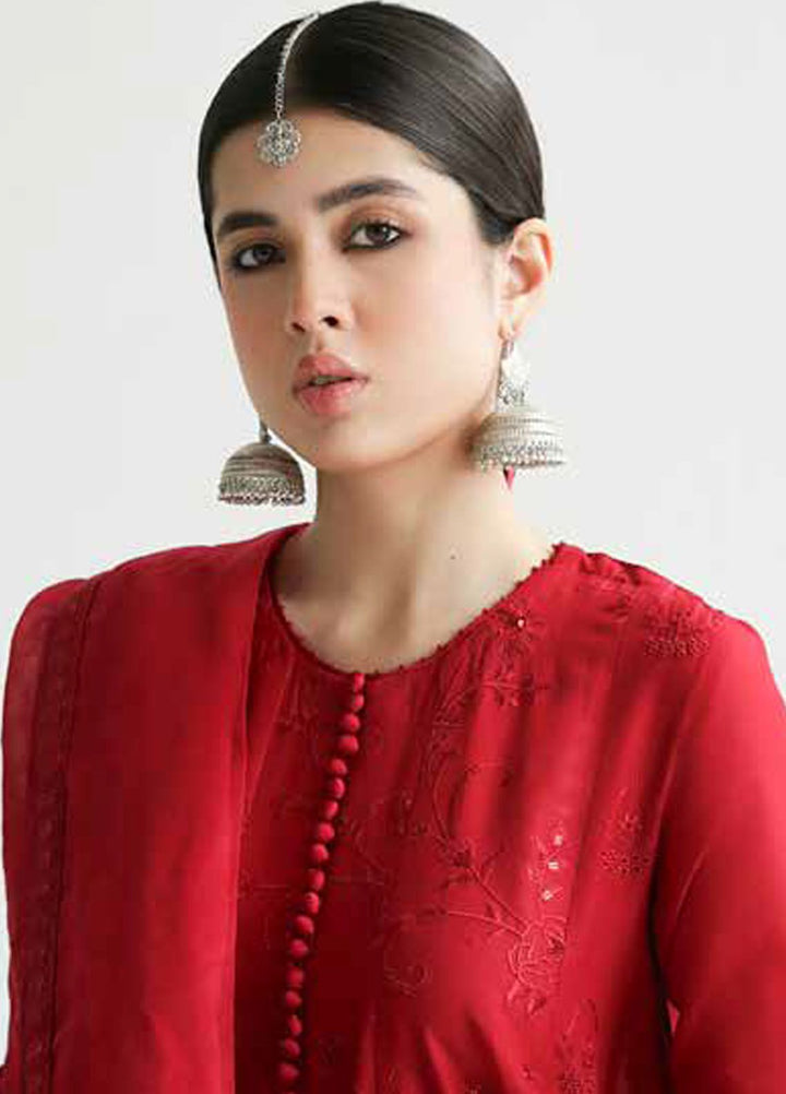 Zara Shahjahan Embroidered Lawn Suits Unstitched 3 Piece ZS24SS D-12A Deena - Summer Collection