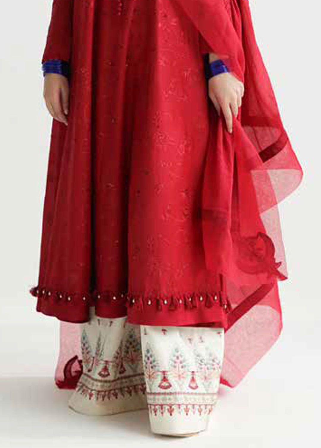 Zara Shahjahan Embroidered Lawn Suits Unstitched 3 Piece ZS24SS D-12A Deena - Summer Collection