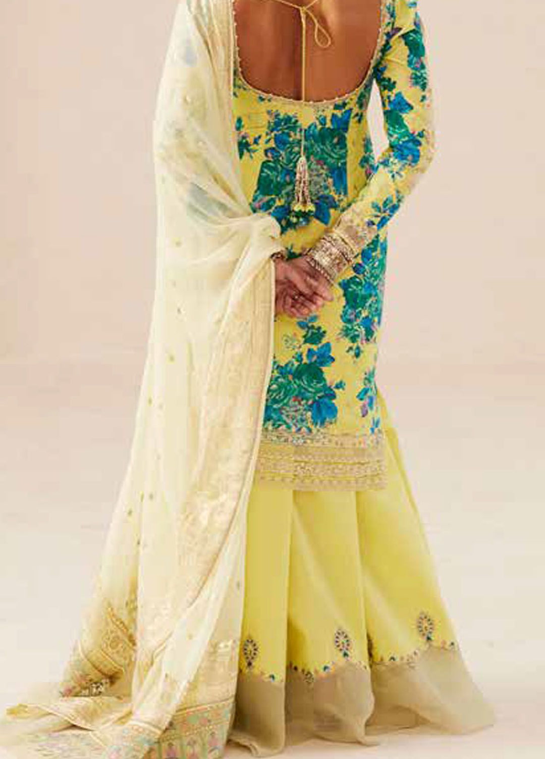 Zara Shahjahan Embroidered Lawn Suits Unstitched 3 Piece ZS24SS D-13A Phool Kari - Summer Collection