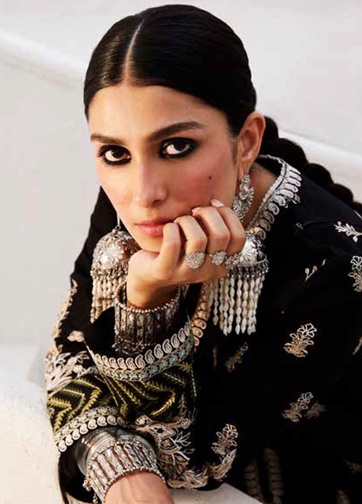 Zara Shahjahan Embroidered Lawn Suits Unstitched 3 Piece ZS24SS D-14B Myra - Summer Collection