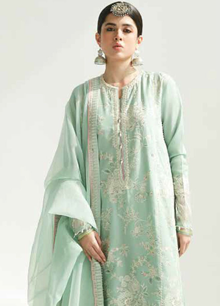 Zara Shahjahan Embroidered Lawn Suits Unstitched 3 Piece ZS24SS D-5B Amira - Summer Collection