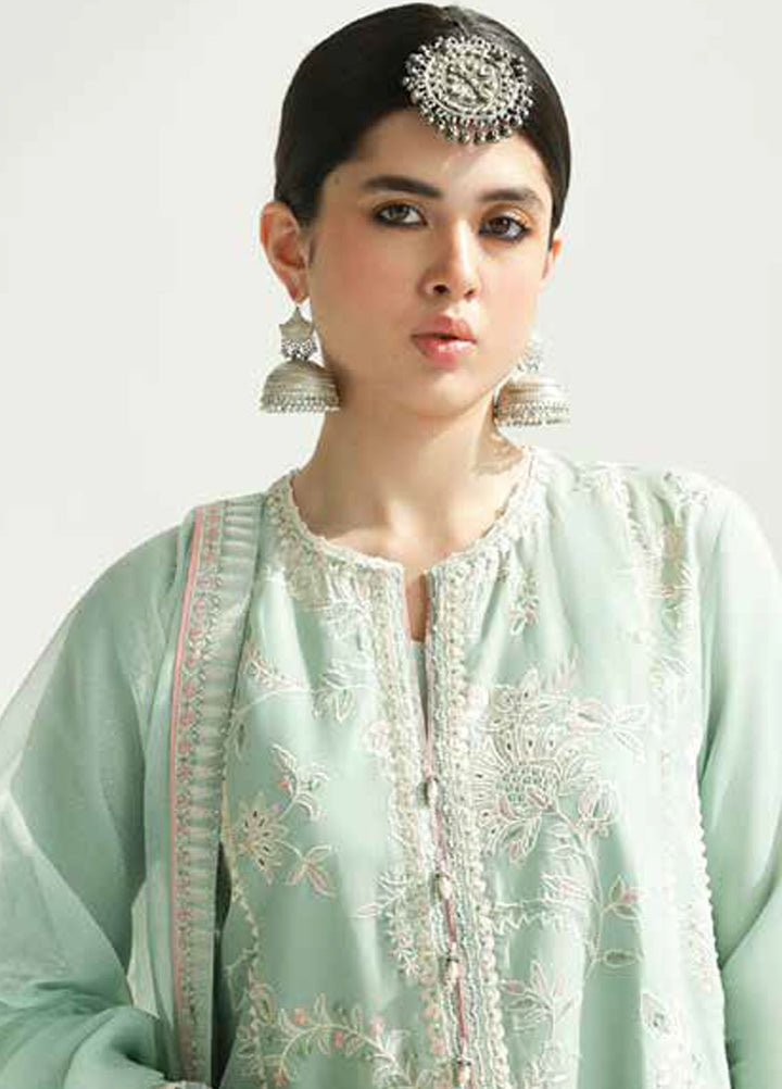 Zara Shahjahan Embroidered Lawn Suits Unstitched 3 Piece ZS24SS D-5B Amira - Summer Collection