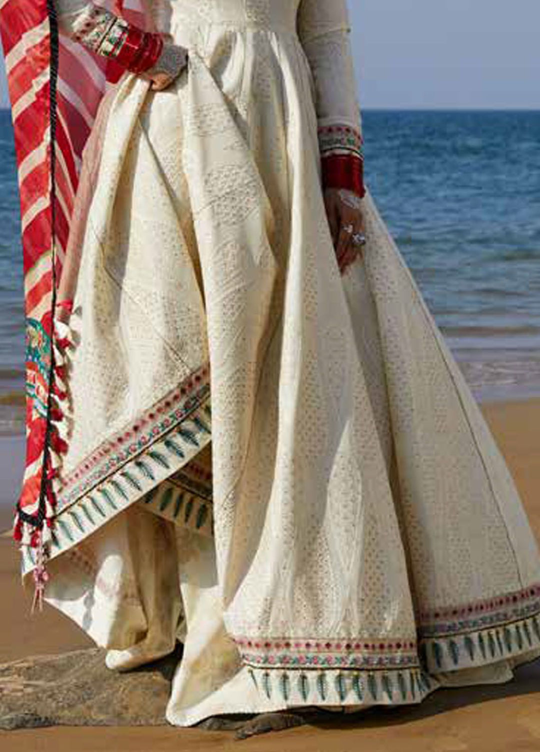 Zara Shahjahan Embroidered Lawn Suits Unstitched 3 Piece ZS24SS D-8A Aaina - Summer Collection