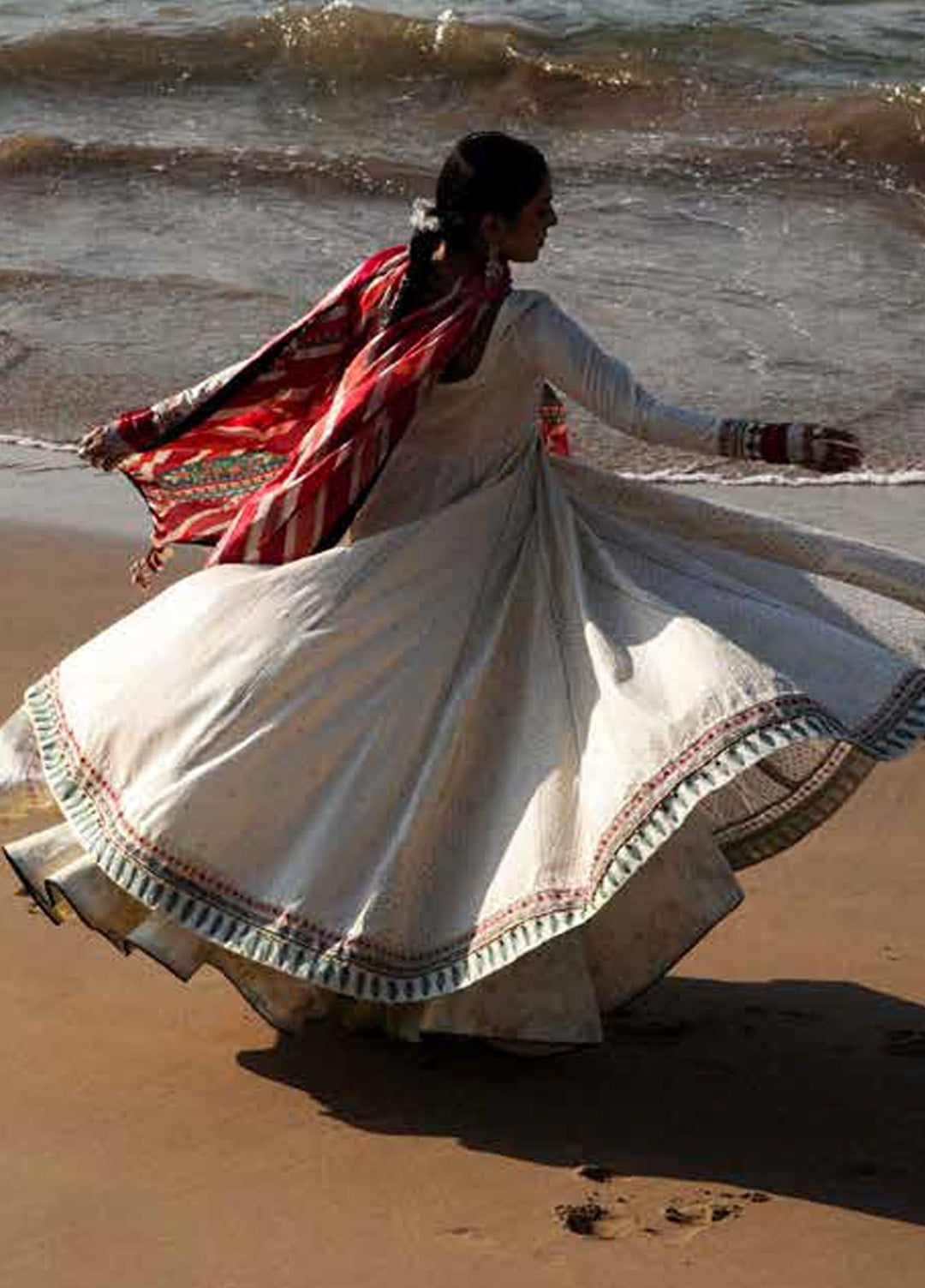 Zara Shahjahan Embroidered Lawn Suits Unstitched 3 Piece ZS24SS D-8A Aaina - Summer Collection