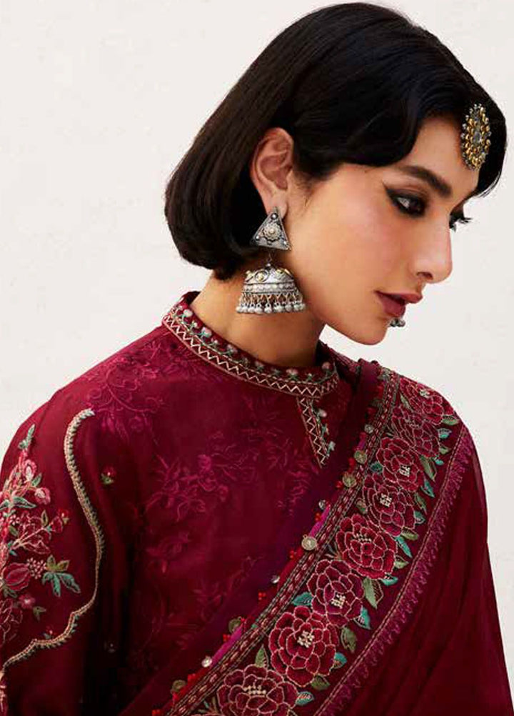 Zara Shahjahan Embroidered Lawn Suits Unstitched 3 Piece ZS24SS D-9A Parsa - Summer Collection