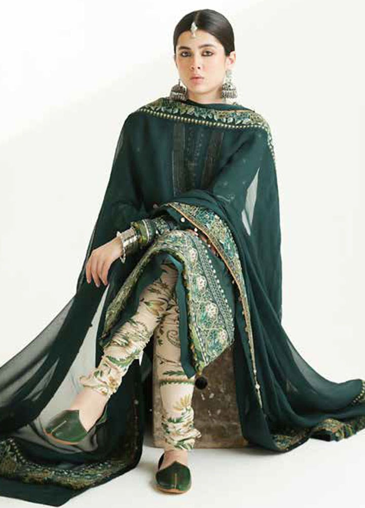 Zara Shahjahan Embroidered Lawn Suits Unstitched 3 Piece ZS24SS D-9B Parsa - Summer Collection