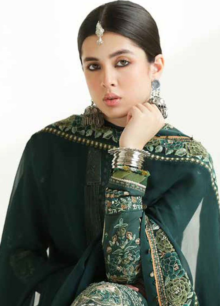 Zara Shahjahan Embroidered Lawn Suits Unstitched 3 Piece ZS24SS D-9B Parsa - Summer Collection