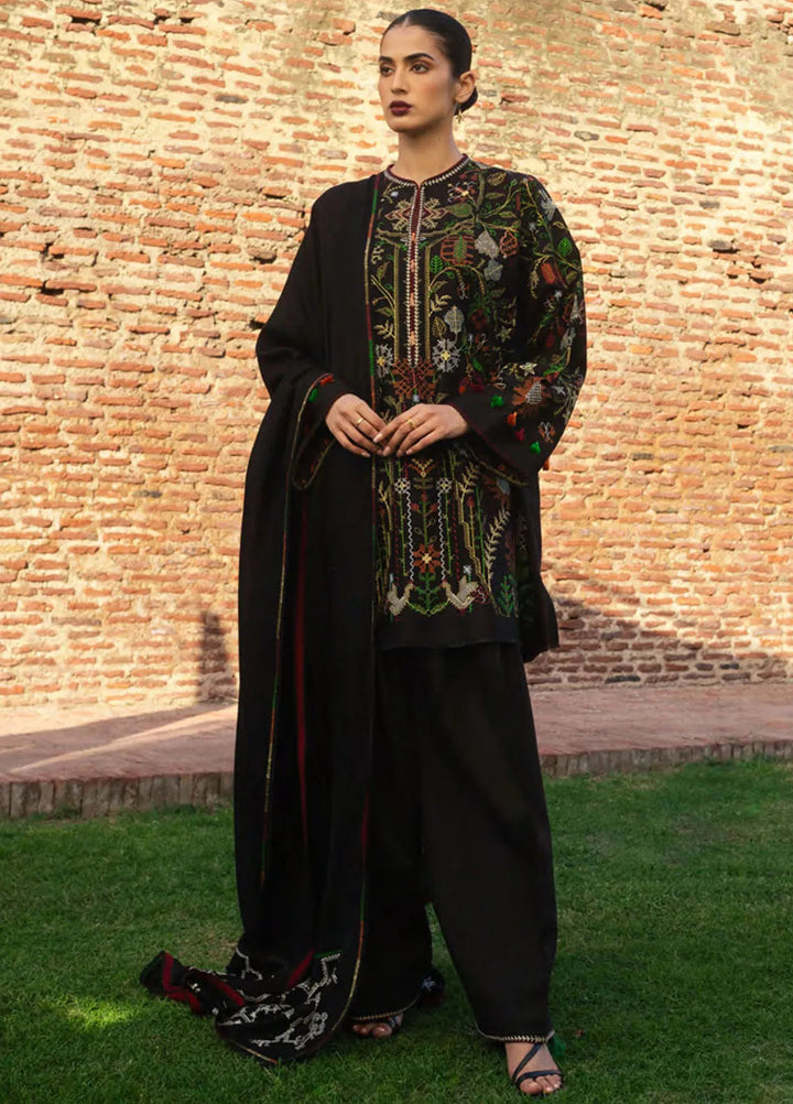 Zara Shahjahan Embroidered Suit Unstitched 3 Piece ZS24UW D-04 Laleh - Winter Collection